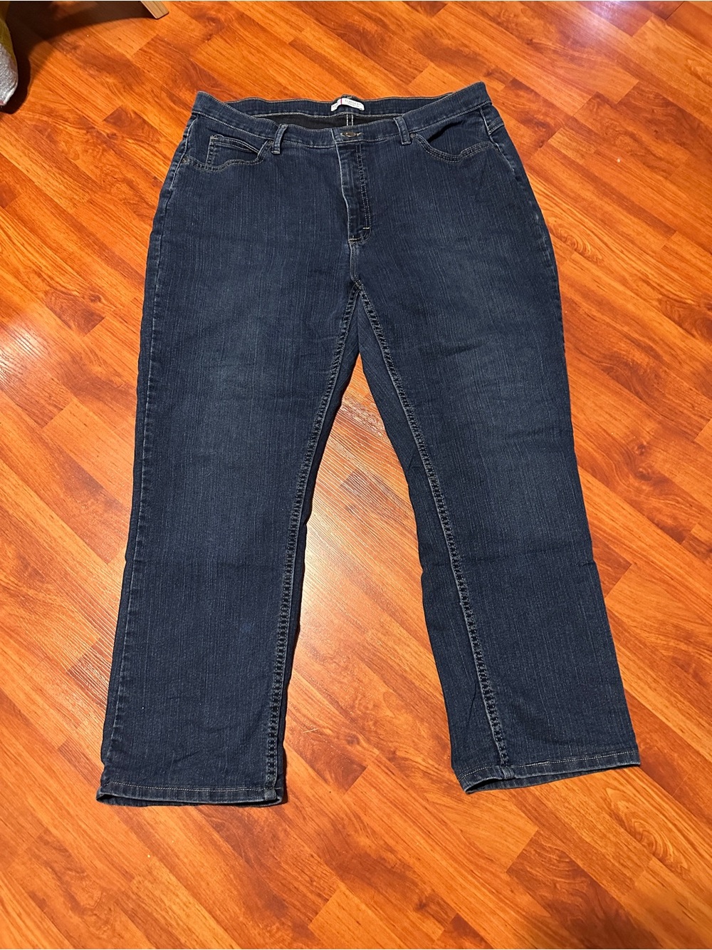 Riders Lee Straight Leg Jeans in Dark Blue